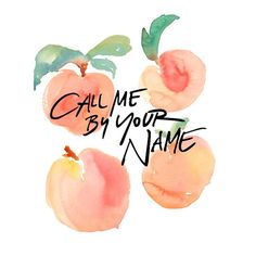 Call Me By Your Name Peach